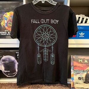 Black Fall Out Boy Graphic T-Shirt